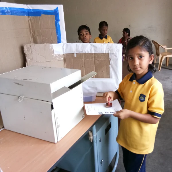 Student Election in Dobbs Public School